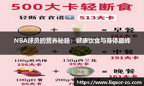 NBA球员的营养秘籍：健康饮食与身体巅峰
